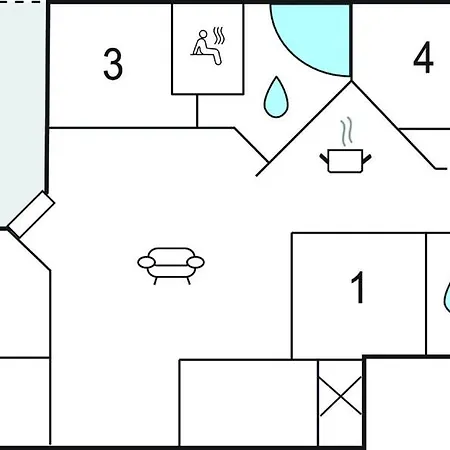 Friedrichskoog-strandpark 5 Dom wakacyjny